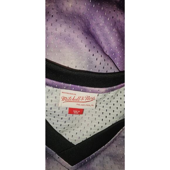 New Mitchell & Ness Los Angeles Lakers Tie-Dye Mesh Jersey Tee $100 Size Large - Picture 5 of 6